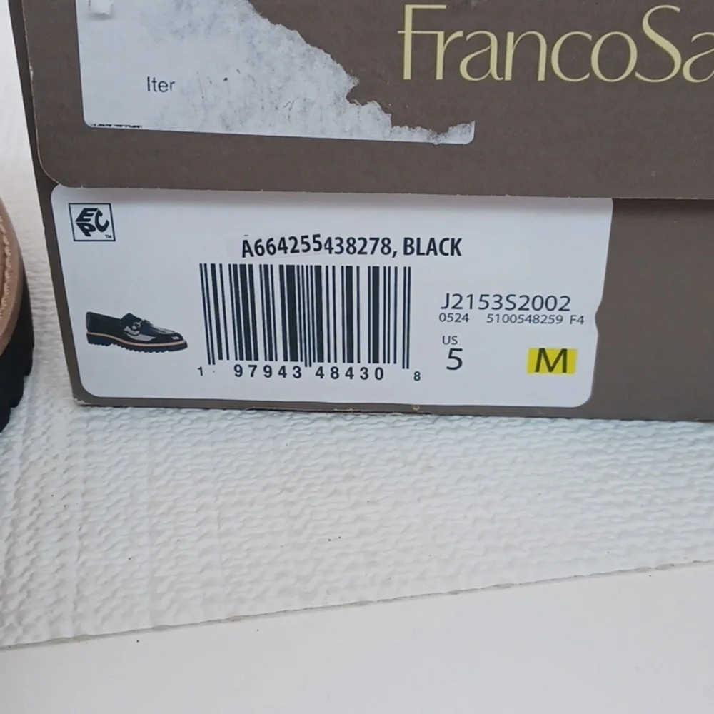 Franco Sarto Collette Patent Loafer NIB
